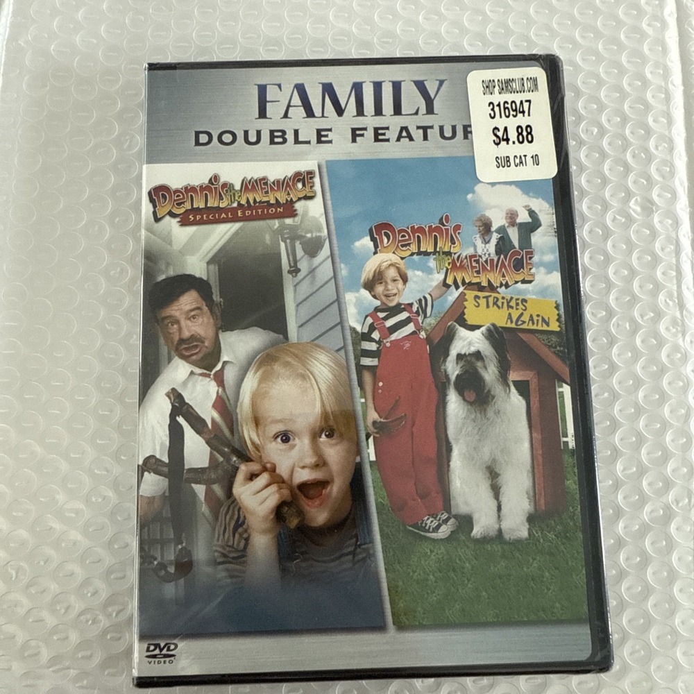 Dennis the‎ Menace / Dennis the Menace Strikes Again DVD  NEW